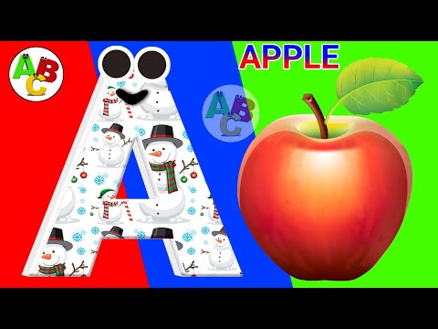 "🎄 Merry Christmas ABC Phonics Song for Kids | Fun Learning 🎅"