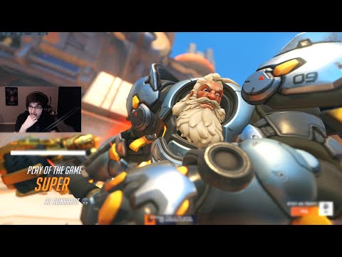 SUPER RANK 35 REINHARDT - POTG! [ OVERWATCH 2 SEASON 6 TOP 500 ]