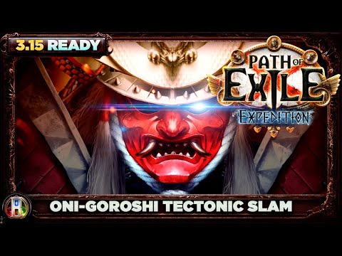 Path of Exile - Oni Goroshi Tectonic Slam Build - Chieftain Marauder - Path of Exile Builds