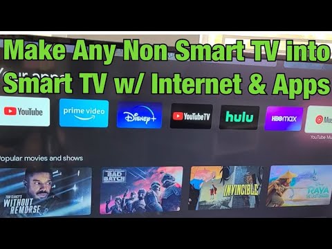 How to Make Any NON Smart TV into Smart TV w/ Internet & Apps