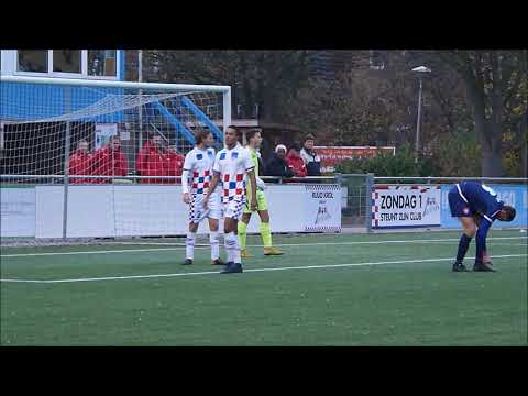 Kay Hilverink, wedstrijd 24-11-2018, ASV De Dijk - Harkemase Boys