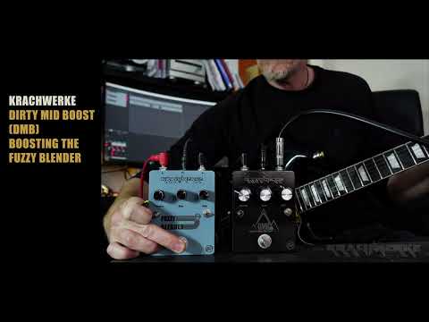 How to make a fuzz into a distortion pedal - DMB boosting the Fuzzy Blender