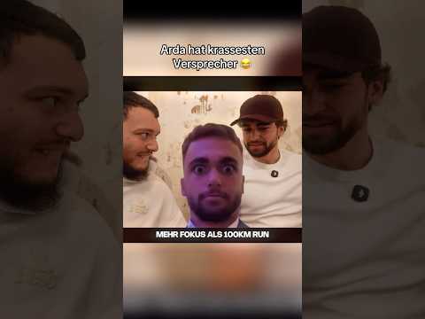 Arda hat krassesten Versprecher 😂 #ardasaatci #abugoku