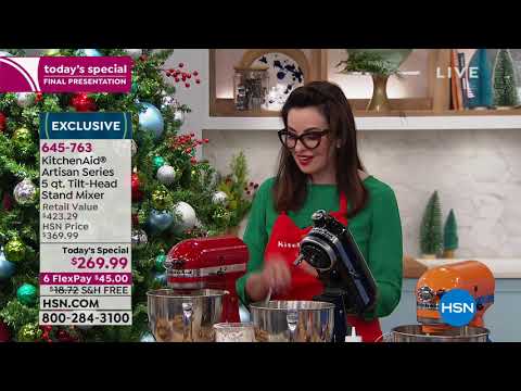 HSN | Holiday Baking with KitchenAid 11.09.2018 - 11 PM