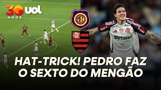 GOL NA SAÍDA DE BOLA! PEDRO FAZ SEU TERCEIRO GOL, O SEXTO DO FLAMENGO NO JOGO CONTRA O MADUREIRA