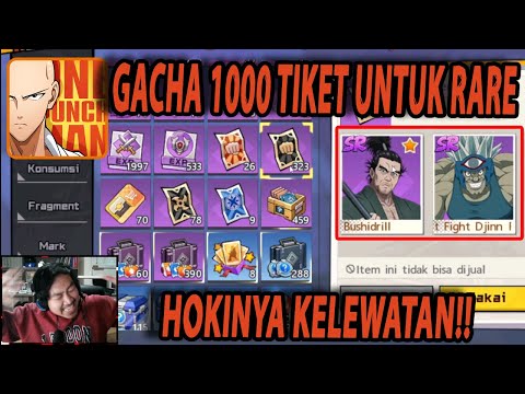 🔥🔥GACHA HAMPIR 600 TICKET UNTUK DAPATKAN CHARACTER RARE!! - ONE PUNCH MAN The Strongest