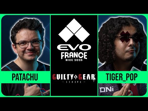 Evo France 2025: GUILTY GEAR -STRIVE- | PataChu vs Tiger_Pop | Grand Finals