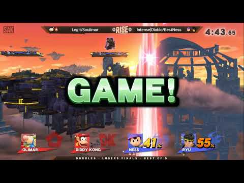 Rise 2018 Doubles Losers Finals - Legit/Soulimar (Red) vs BestNess/Diablo (Blue)