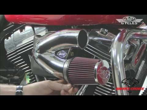 Install S&S Cycle Tuned Induction Air Cleaner • Available from J&P Cycles