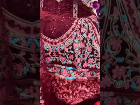 Hoor Tex Beautiful Colour Gold Vol-1 Heavy Net Wholesale Pakistani Suit – product video thumbnail