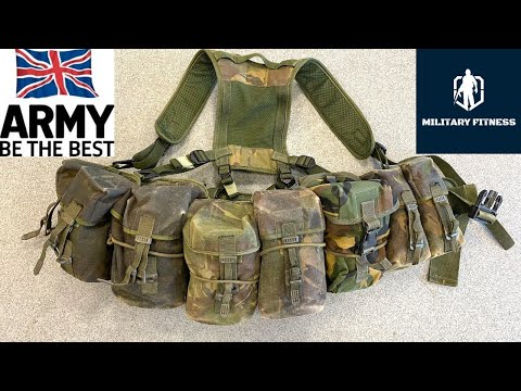 How I Pack My British Army Webbing System | British Army PLCE Webbing