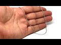 14k White Gold Rolo Chain Necklace