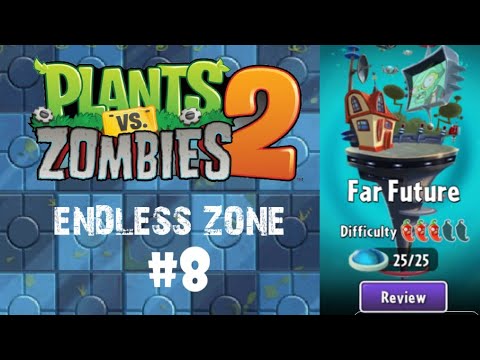 Far Future (Endless Zone) Terror From Tomorrow (Level 71 - 80) | Plants vs Zombies 2