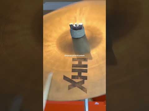 SUPER SMOKY 18" Sabian HHX MANHATTAN JAZZ Crash 1312g image 8