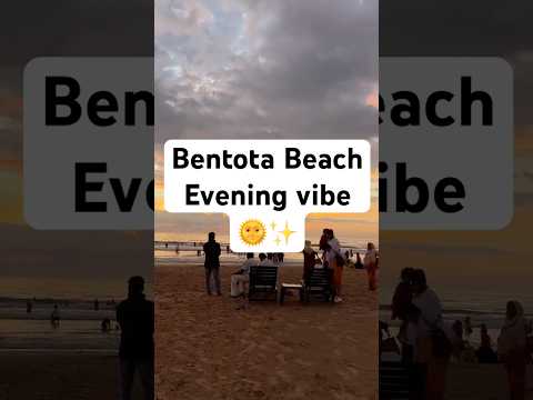 Bentota beach evening | Sri Lanka #bentota #beach #srilanka #shorts