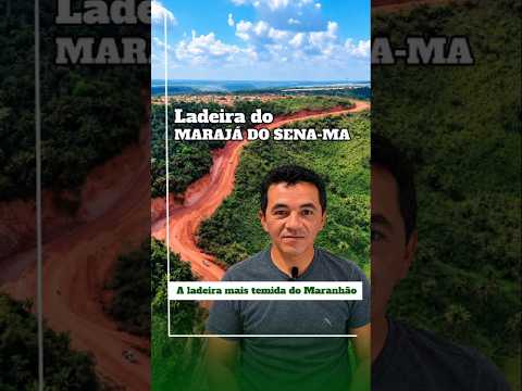 📍 CONHECENDO O MARANHÃO. Essa é a famosa Ladeira do Marajá do Sena-MA