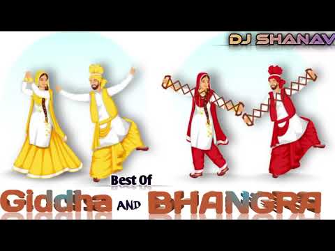 Best Of giddha And Bhangra Mix/ Dj Diljit king Mix/Punjabi song...