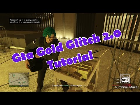 Gta V Gold Glitch 2.0 tutorial