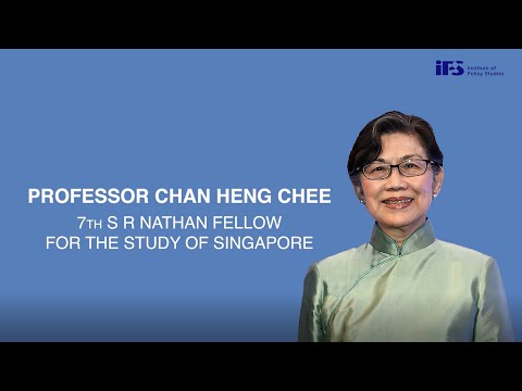 6 Things You Need to Know about 7th S R Nathan Fellow Professor Chan Heng Chee