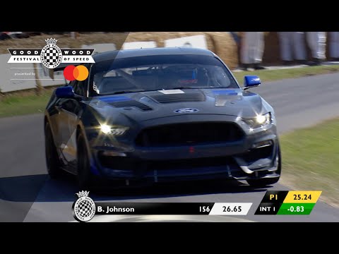 Wild Mustang GT4 vs Goodwood Hill