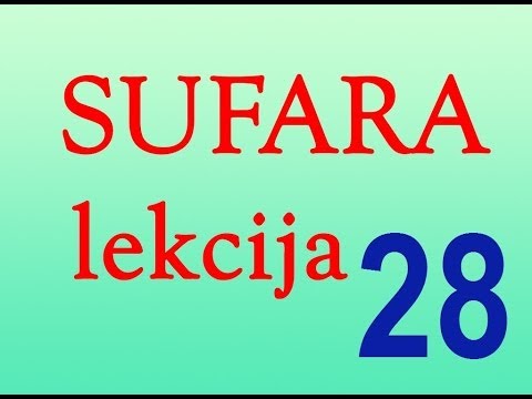 Slovo SIN [SUFARA] 28.