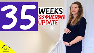 My Birth Plan & Anxiety About Labour | 35 Weeks Pregnancy Update