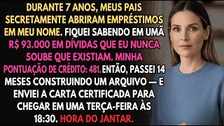 Meus Pais Pegaram $93K Em Empréstimos Com Minha Identidade—A Carta Fez Meu Pai Derrubar o Garfo