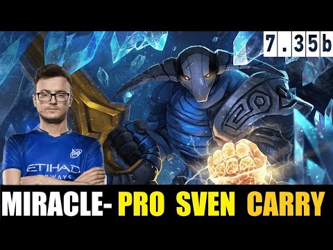 🔥MIRACLE- [SVEN] HC 7.35B - DOTA 2 HIGHEST MMR #dota2  #dota2gameplay #miracle