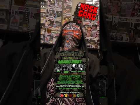 "UNDERGROUND UNITED" 8 IS COMING SOON MY FELLOW FREAKS AND FREAKSHOWS! #chuckklez #lsp #maskgang