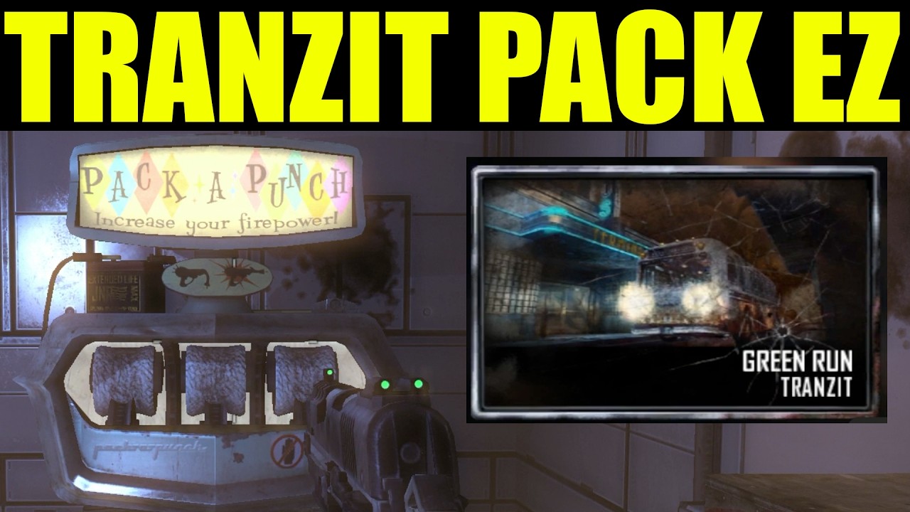 How to Pack-A-Punch in Tranzit | call of duty black ops 2 zombies
