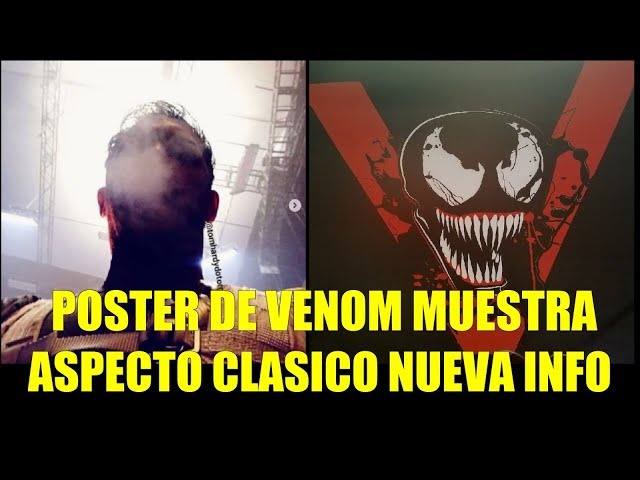 Vídeo relacionado con Venom - Póster de cine original (53 x 40 cm, plegado) Tom Hardy