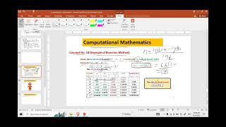 Download the video "|Computational Mathematics | Concept No. 18 ( Example of Bisection Method) |"