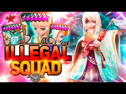 He Tries to CREATE INVINCIBLE TEAM - Summoners War