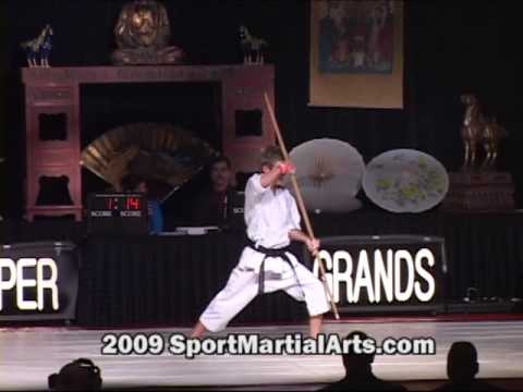 Sage Northcutt - 12-14 traditional weapons (N-54) - 2009 NBL Supergrands finals