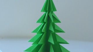 Jak zrobić choinkę z papieru / How to make a Paper Christmas Tree