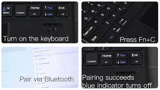 Dux Ducis Apple iPad Pro 12.9 (2018/2020) Hoes Bluetooth Toetsenbord video