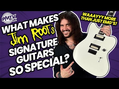What Makes Jim Root's Signature Guitars So Unique & Special?!