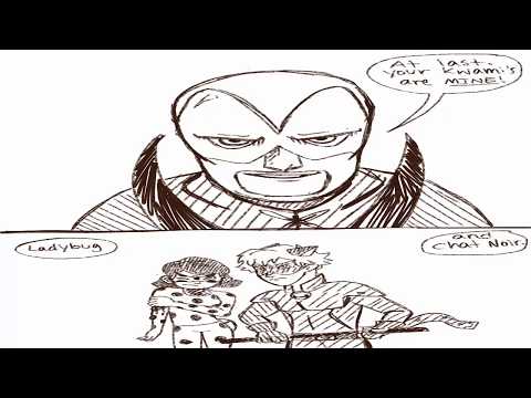 Miraculous Ladybug Comics Chat Noir "Hawkmoth"