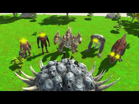 NEW !! SCOURGE VS ALL BIG UNIT !! -Animal Revolt Battle Simulator