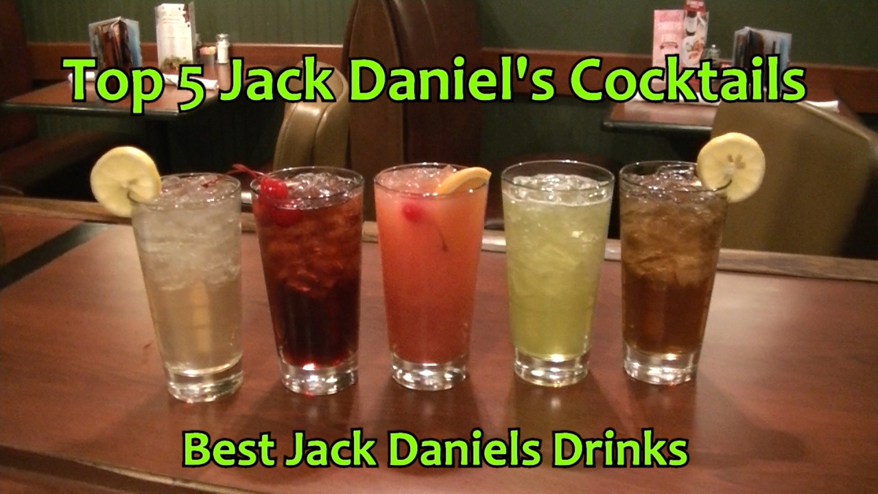 Top 5 Jack Daniels Cocktails Best Jack Daniel's Drinks
