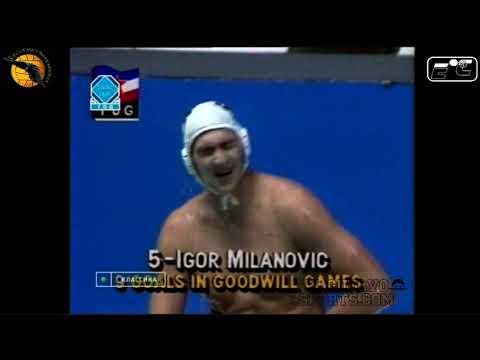 Yugoslavia 10 USSR 8 Goodwill Games 1990 water polo