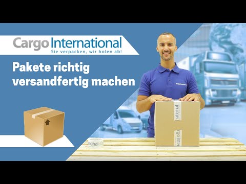 Paket & Päckchen versenden und verpacken - So geht Paketversand richtig