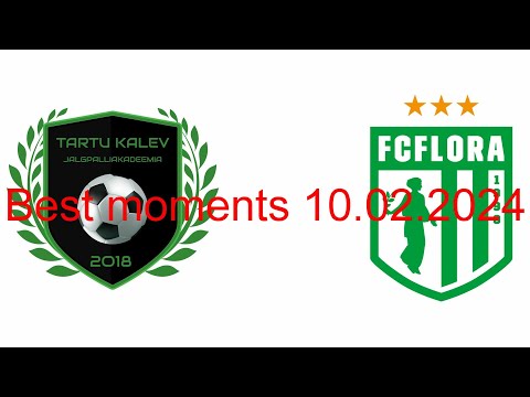 BEST MOMENTS: FA Tartu Kalev - Tallinna FC Flora U15 (10.02.24)