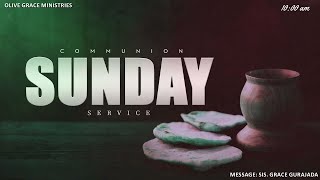 thumb for 🔴 Live  - Sunday Worship Service  | Olive Grace Ministries | Grace Gurajada | 7-01-2024