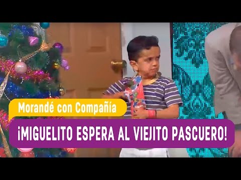 Miguelito espera al Viejito Pascuero  - Morandé con Compañía