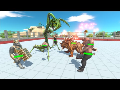 3 vs 3 Tournament Of Monsters  - Animal Revolt Battle Simulator
