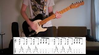 Incubus - Circles Guitar cover with tabs