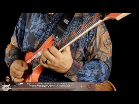 Gambale Sweep Picking Medley - Frank Gambale New Guitar Performance Video