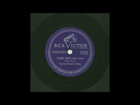 Cuarteto Manuel Jimenez - Donde Nací - Victor 23-5835