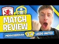 Middlesbrough 3-4 Leeds United | The INSTANT Match Reaction